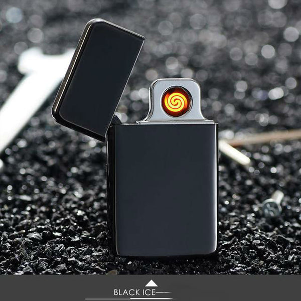 Two-Tone Luxury Plated USB E-Lighter