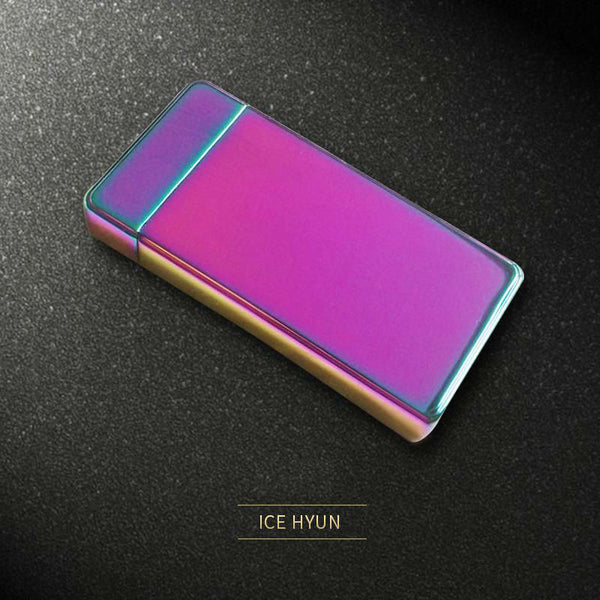 Ultra-Thin Mirror LED Double Arc Lighter