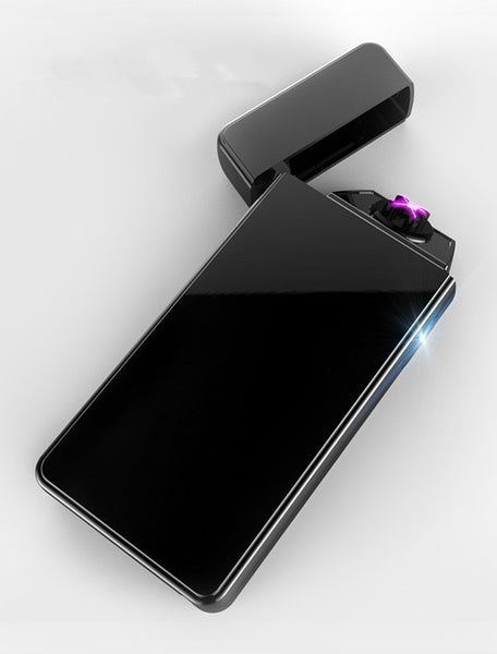 Ultra-Thin Mirror LED Double Arc Lighter