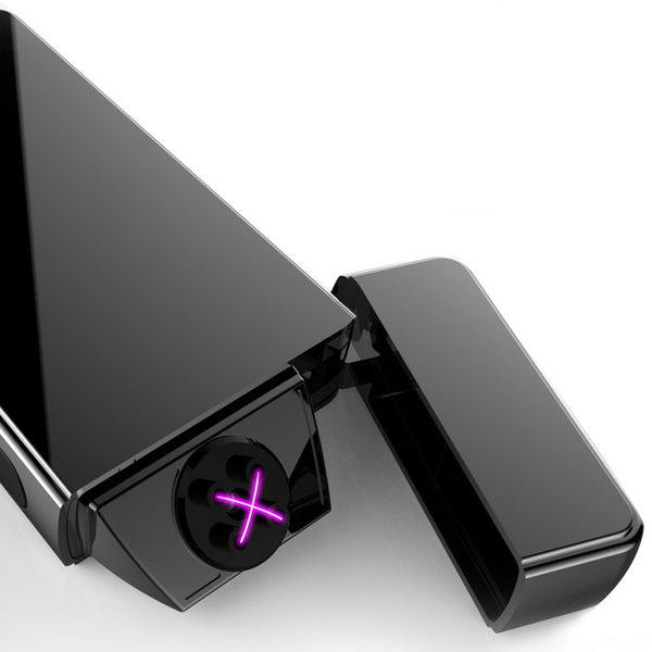 Ultra-Thin Mirror LED Double Arc Lighter