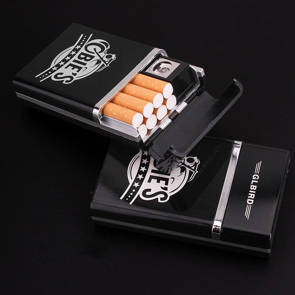 USB Lighter & Cigarette Box