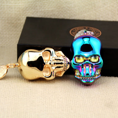 Mini Skull USB Lighter Keyring