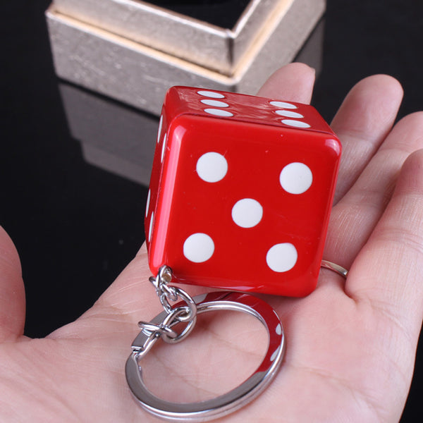 Dice E-Lighters Key Chain