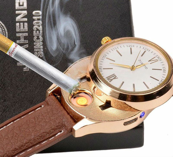 Men's E-Lighter & Casual Wristwatch