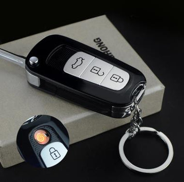 Cool Car Key Ring USB Lighter